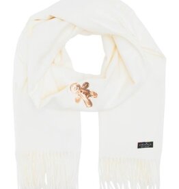 V. FRAAS Foulard blanc - Pain d'épices