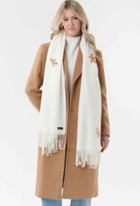 V. FRAAS Foulard blanc - Pain d'épices