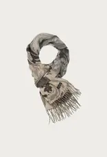 Fraas Foulard Fleurs Romantic - Gris