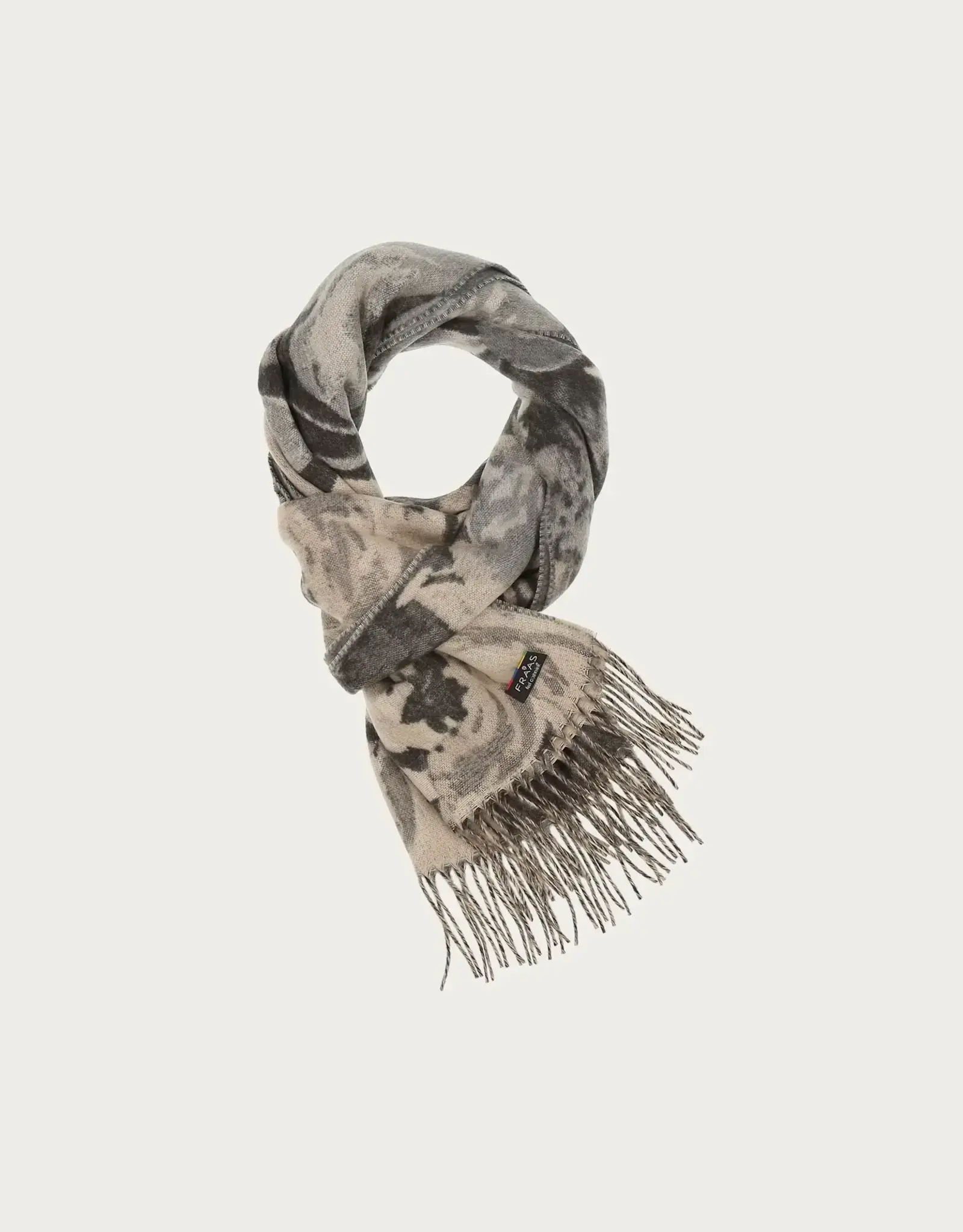 Fraas Foulard Fleurs Romantic - Gris