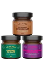Trio mini caramels - Foncé