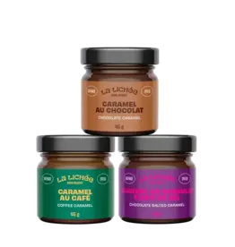 Trio mini caramels - Foncé