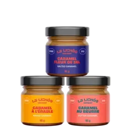 Trio mini caramels - Pâle