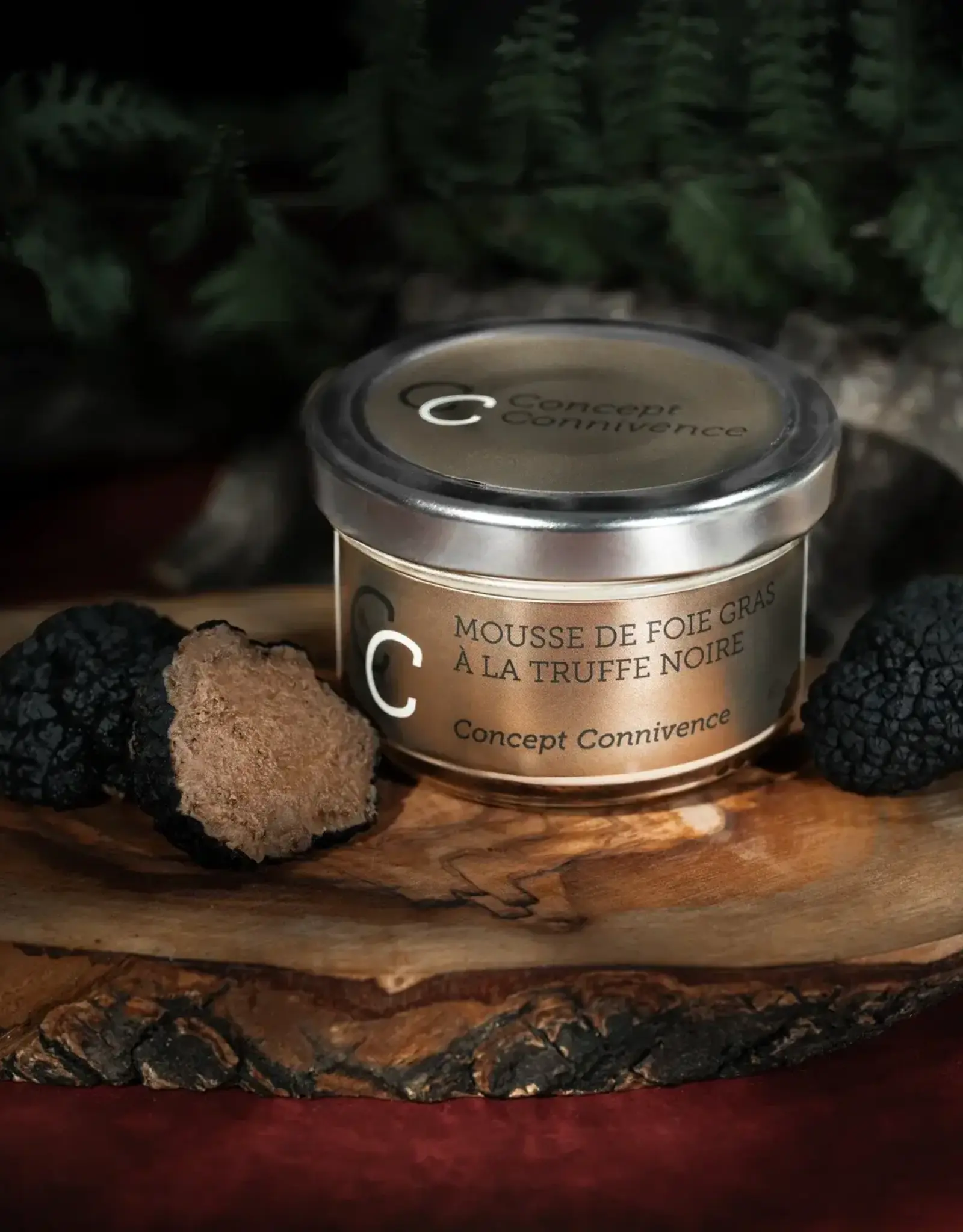 Mousse de Foie gras - Truffe Noir