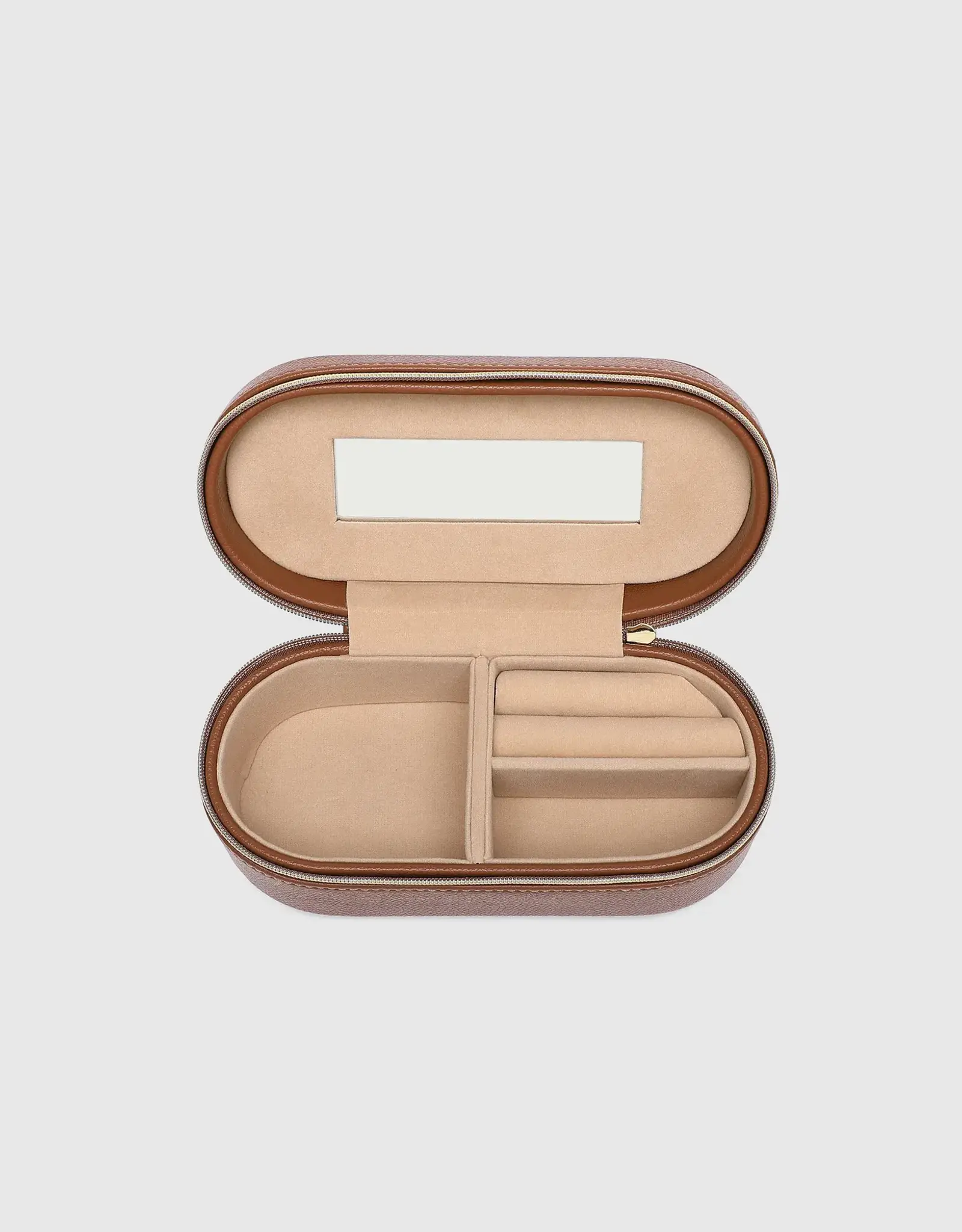 Louenhide Étui bijoux Ovale Charlee - Tan
