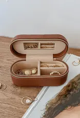 Louenhide Étui bijoux Ovale Charlee - Tan