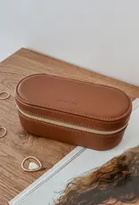 Louenhide Étui bijoux Ovale Charlee - Tan