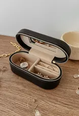 Louenhide Étui bijoux Ovale Charlee - Noir