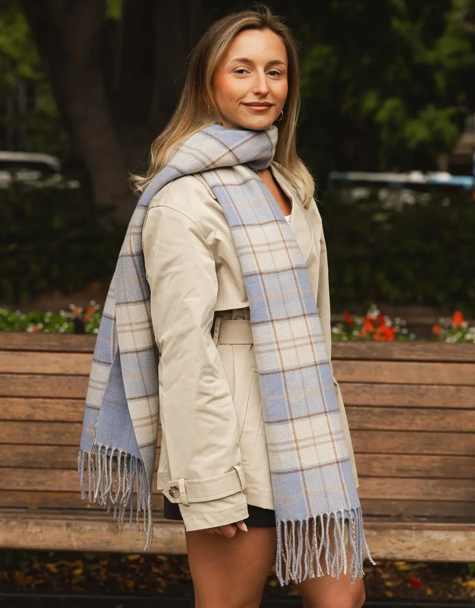 Louenhide Foulard Somerset - Bleu pâle