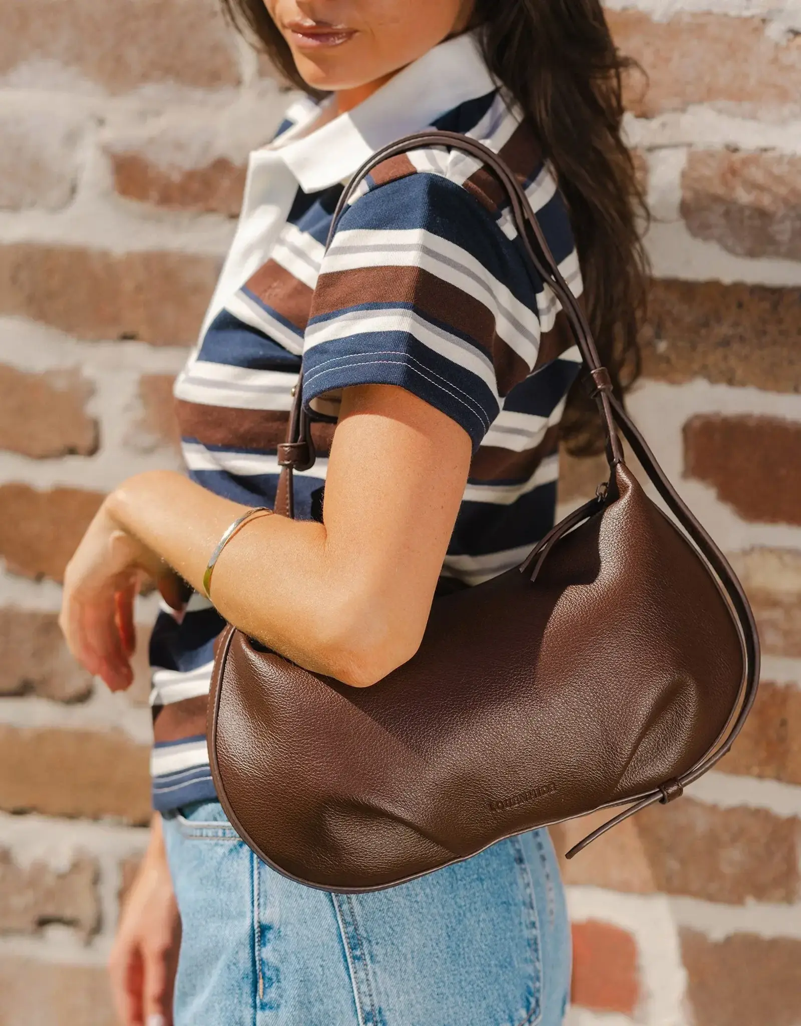 Louenhide Olivia shoulder - Chocolat