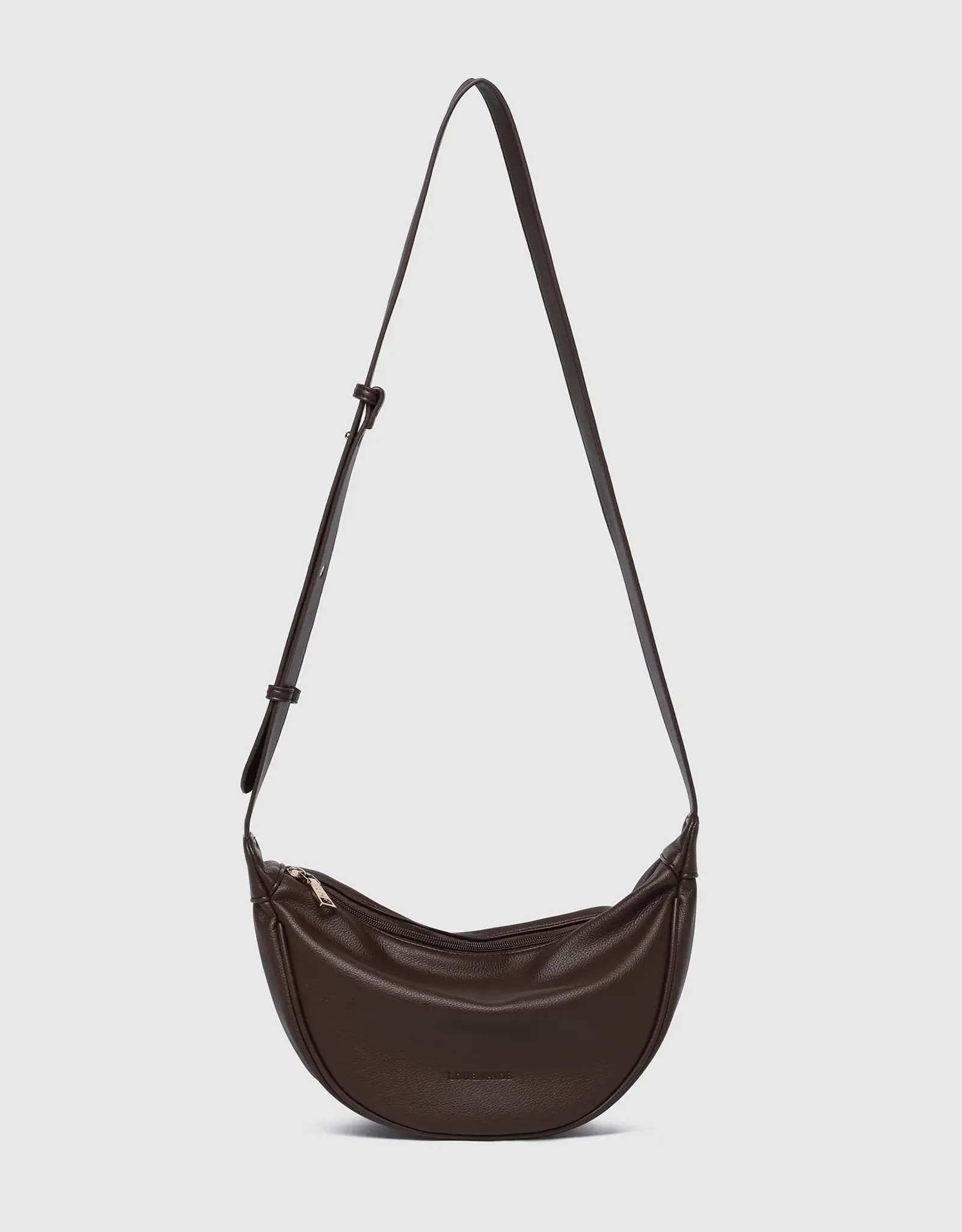Louenhide Sylvia moon bag - Chocolat