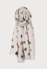 Caracol Foulard #6221 - Ronds multi Gris