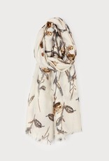 Caracol Foulard #6250 - Fleur Ivoire