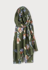 Caracol Foulard #6250 - Fleur Kaki