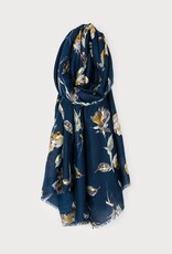 Caracol Foulard #6250 - Fleur Marine