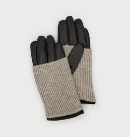 Caracol Gant chauffe-poignet  - Cuir Gris
