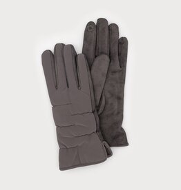 Caracol Gant matelassé mat - Gris