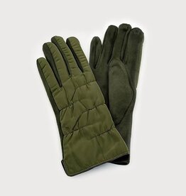 Caracol Gant matelassé mat - Kaki