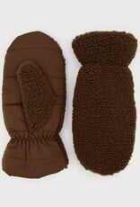 Caracol Mitaine sherpa - Chocolat
