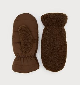 Caracol Mitaine sherpa - Chocolat