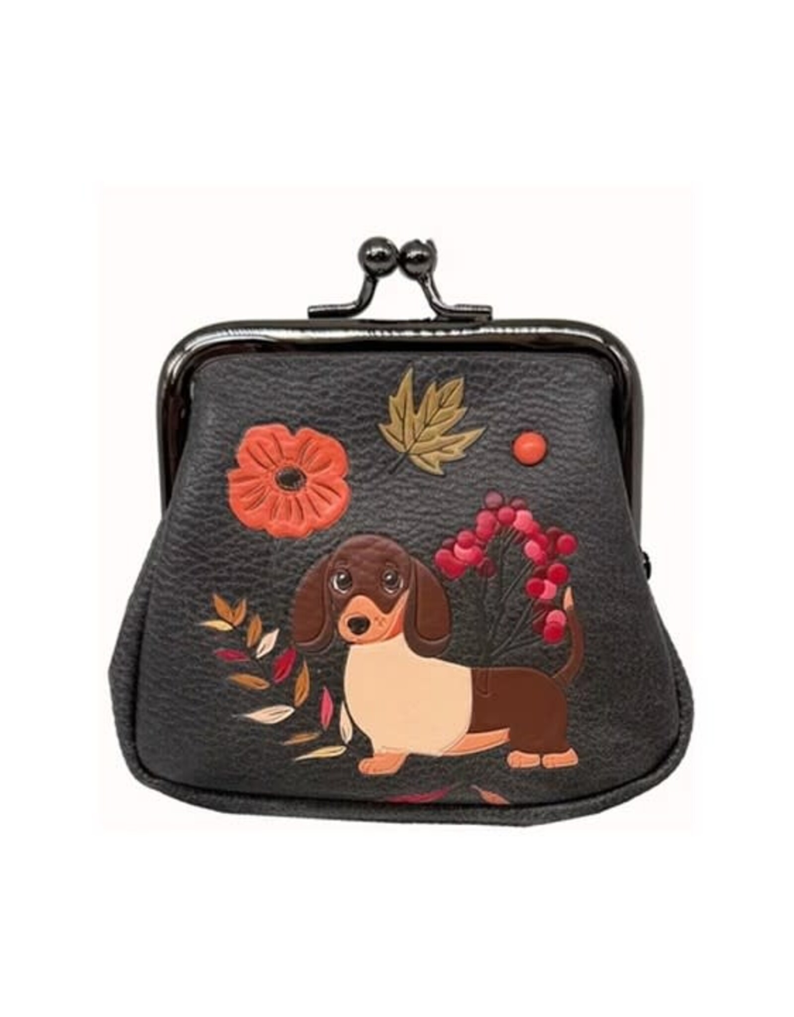 ESPE Porte-monnaie Teckel Heidi - Gris