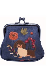 ESPE Porte-monnaie Teckel Heidi - Bleu