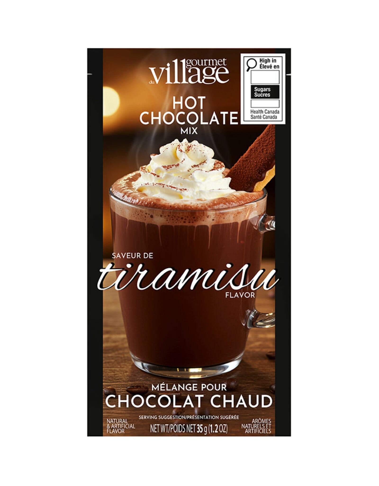 Gourmet du Village Chocolat chaud -Tiramisu