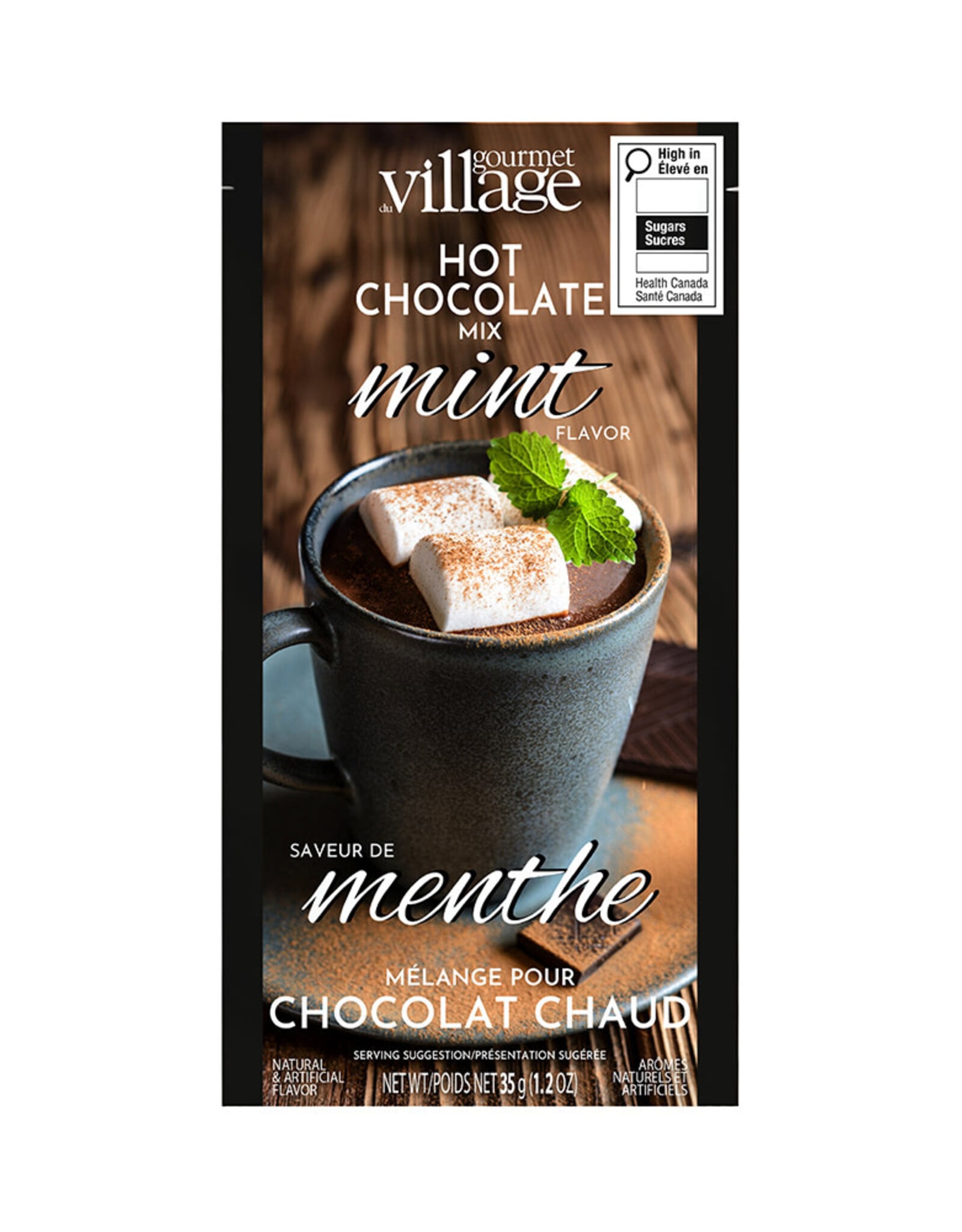 Gourmet du Village Chocolat chaud à la menthe