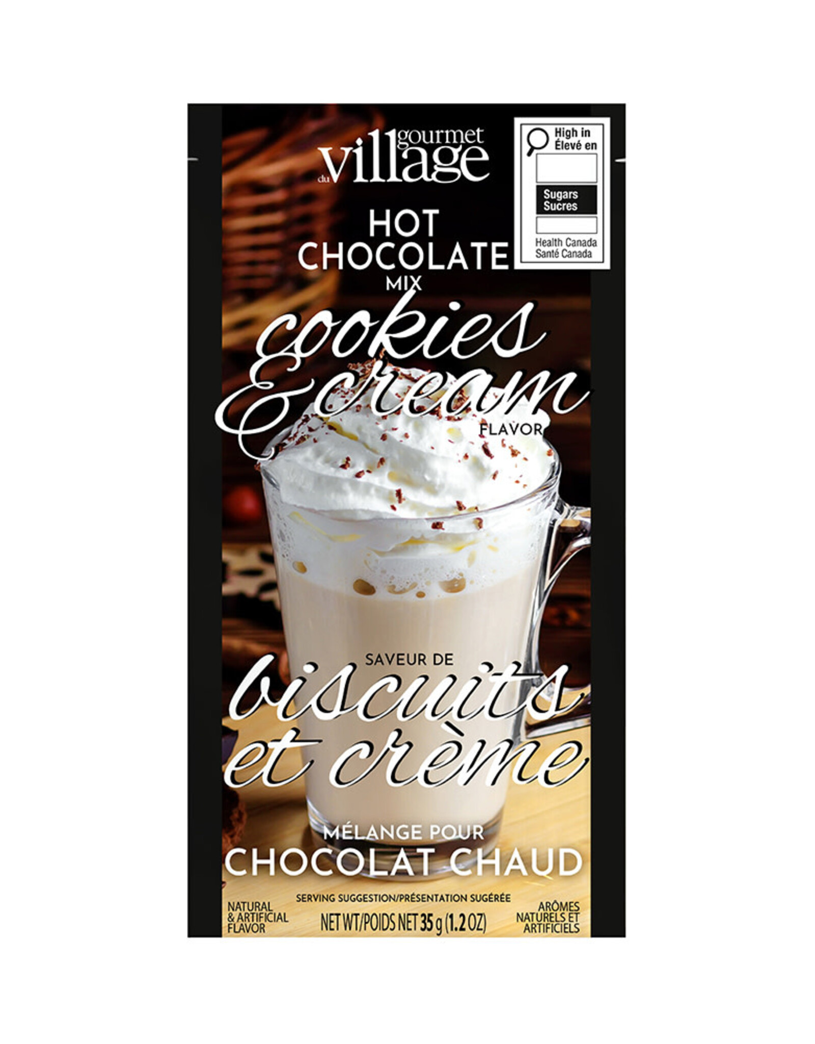 Gourmet du Village Chocolat chaud - Biscuits à la crème