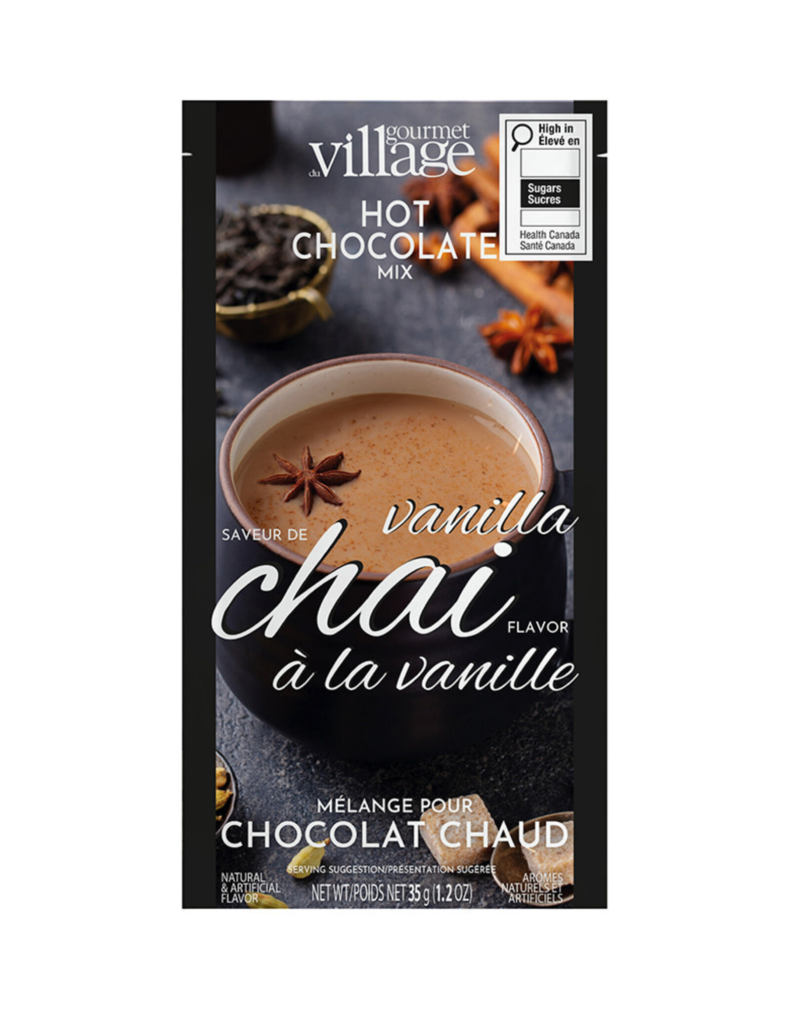 Gourmet du Village Chocolat chaud - Chaï Vanillé