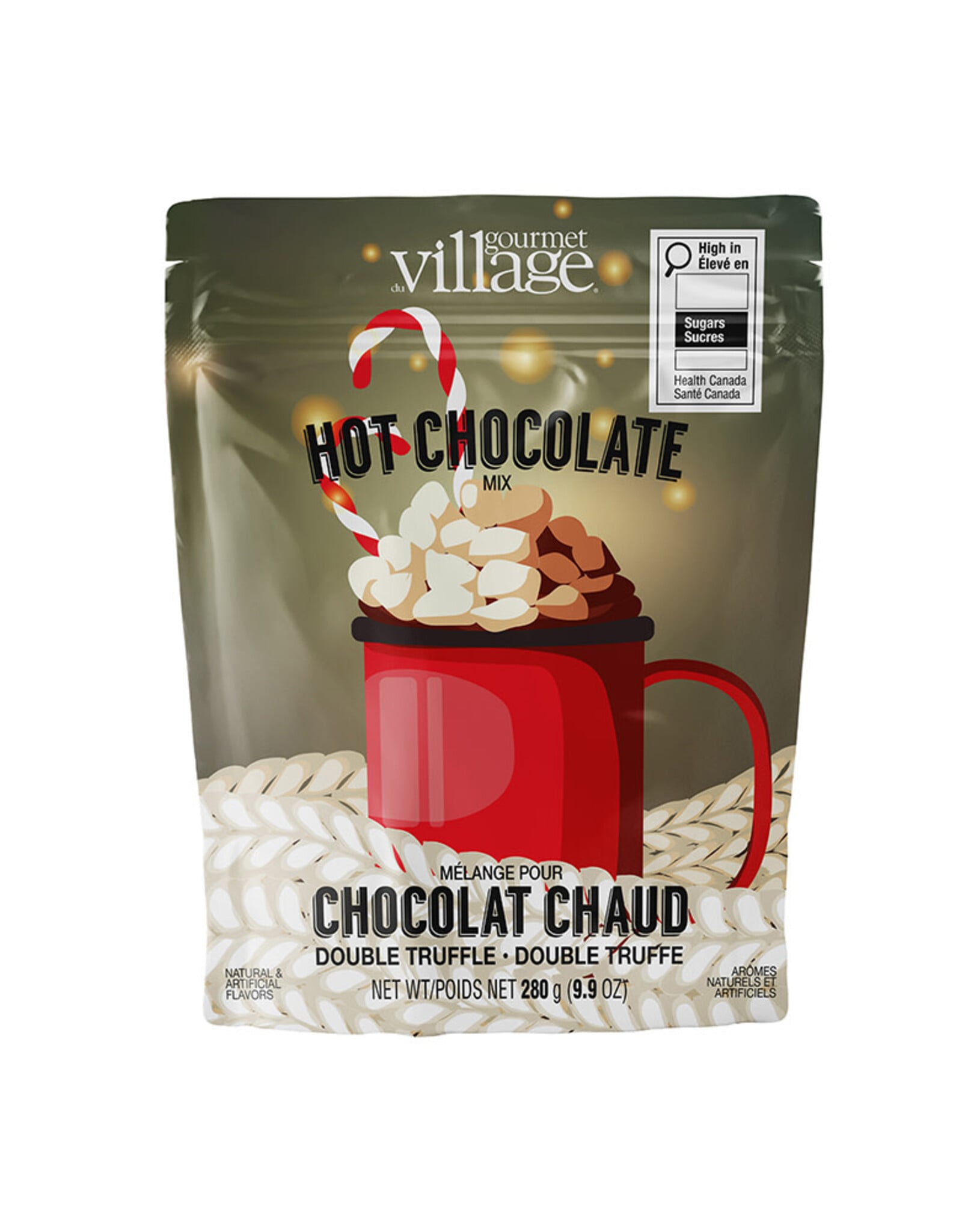 Gourmet du Village Gr. Sachet Chocolat chaud - Tasse