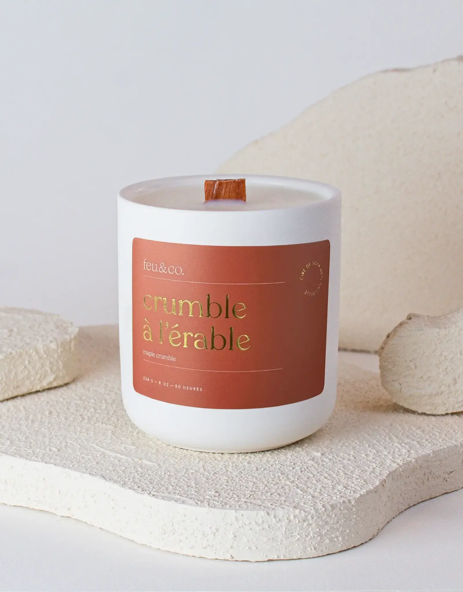 Feu & Co Bougie - Crumble à l'érable