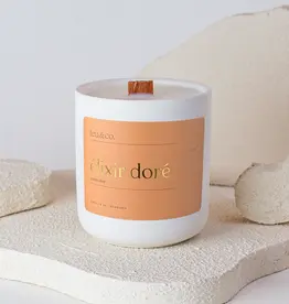 Feu & Co Bougie - Elixir doré