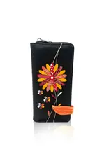 ESPE Portefeuille clutch Tournesol Lanta - Noir