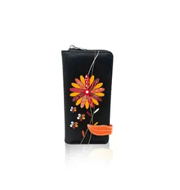 ESPE Portefeuille clutch Tournesol Lanta - Noir