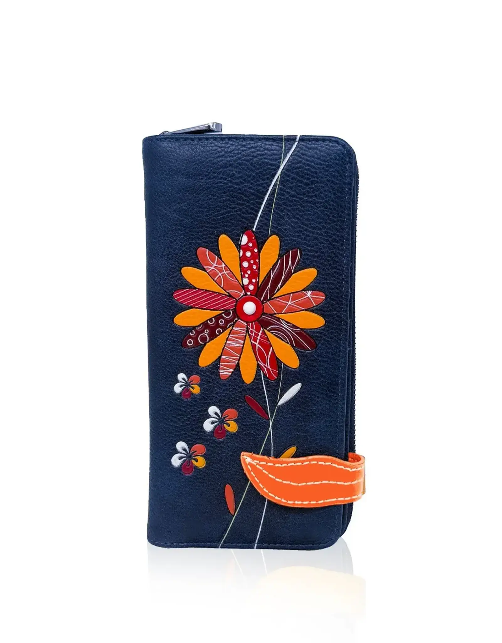 ESPE Portefeuille clutch Tournesol Lanta - Bleu
