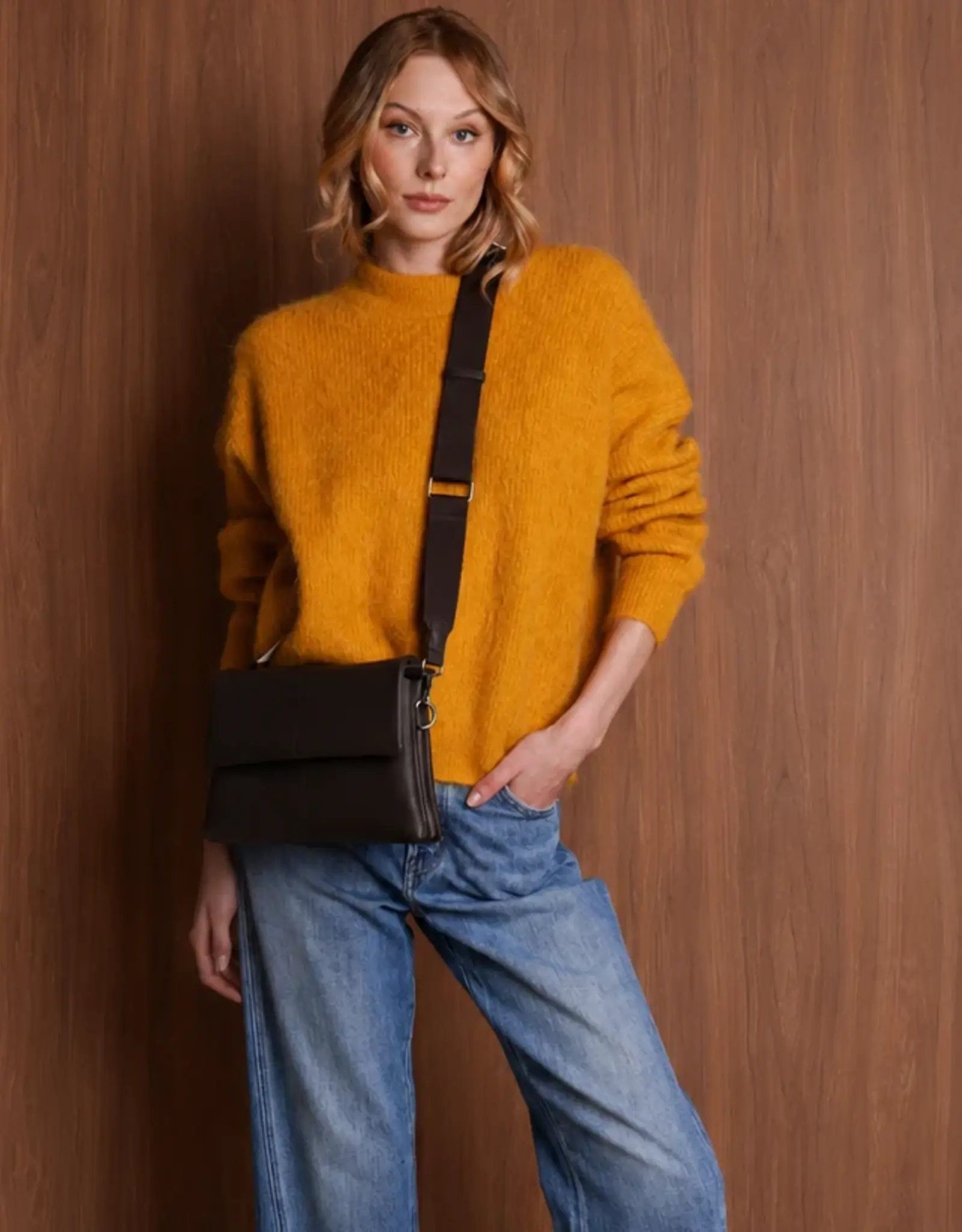 Lambert Lexi crossbody - Brun