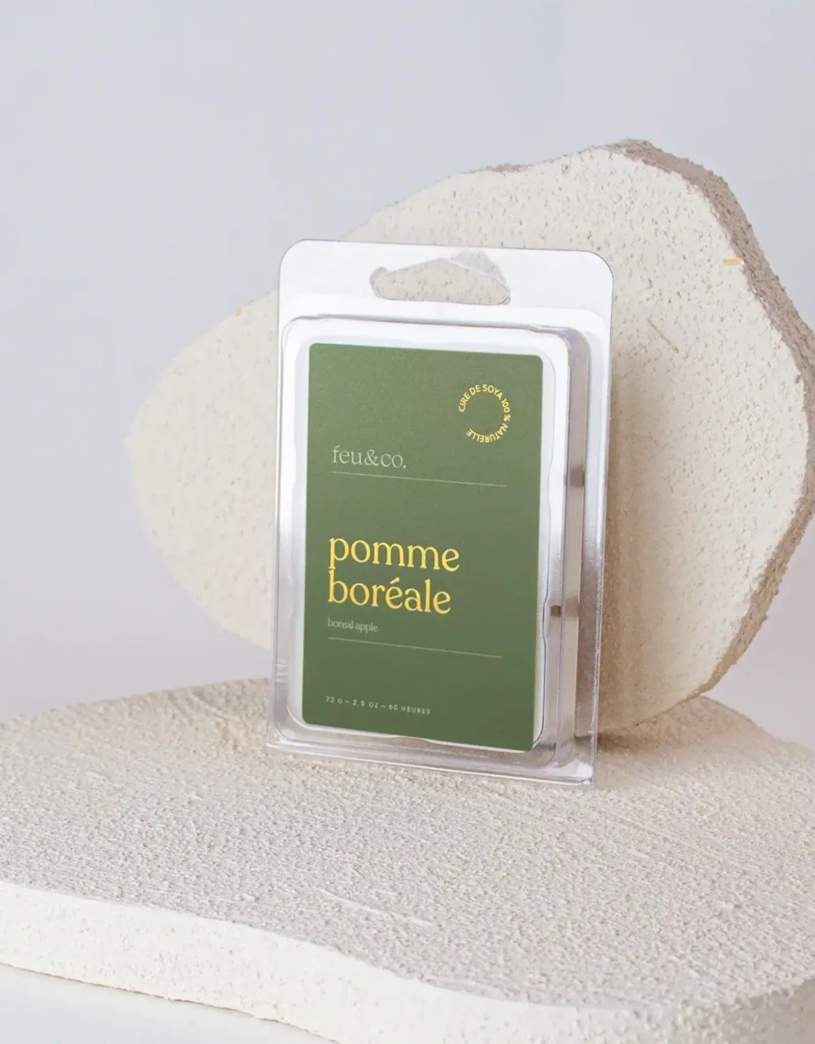 Feu & Co Cube de cire - Pomme Boréale