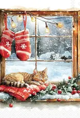 Serv. Table - Winter window