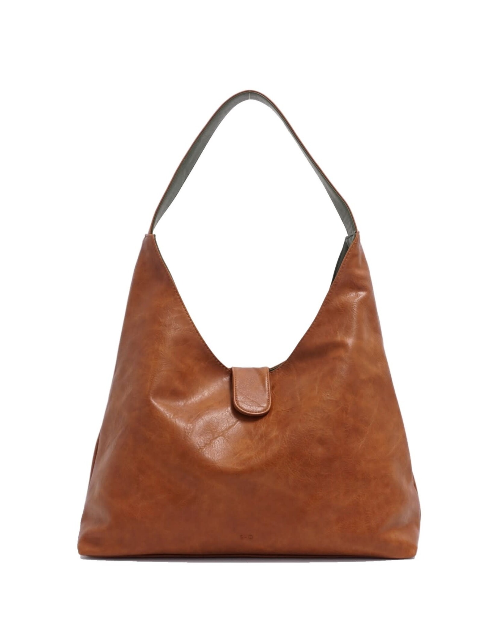 Sac réversible Charlene - Camel -Vert
