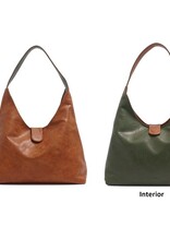Sac réversible Charlene - Camel -Vert