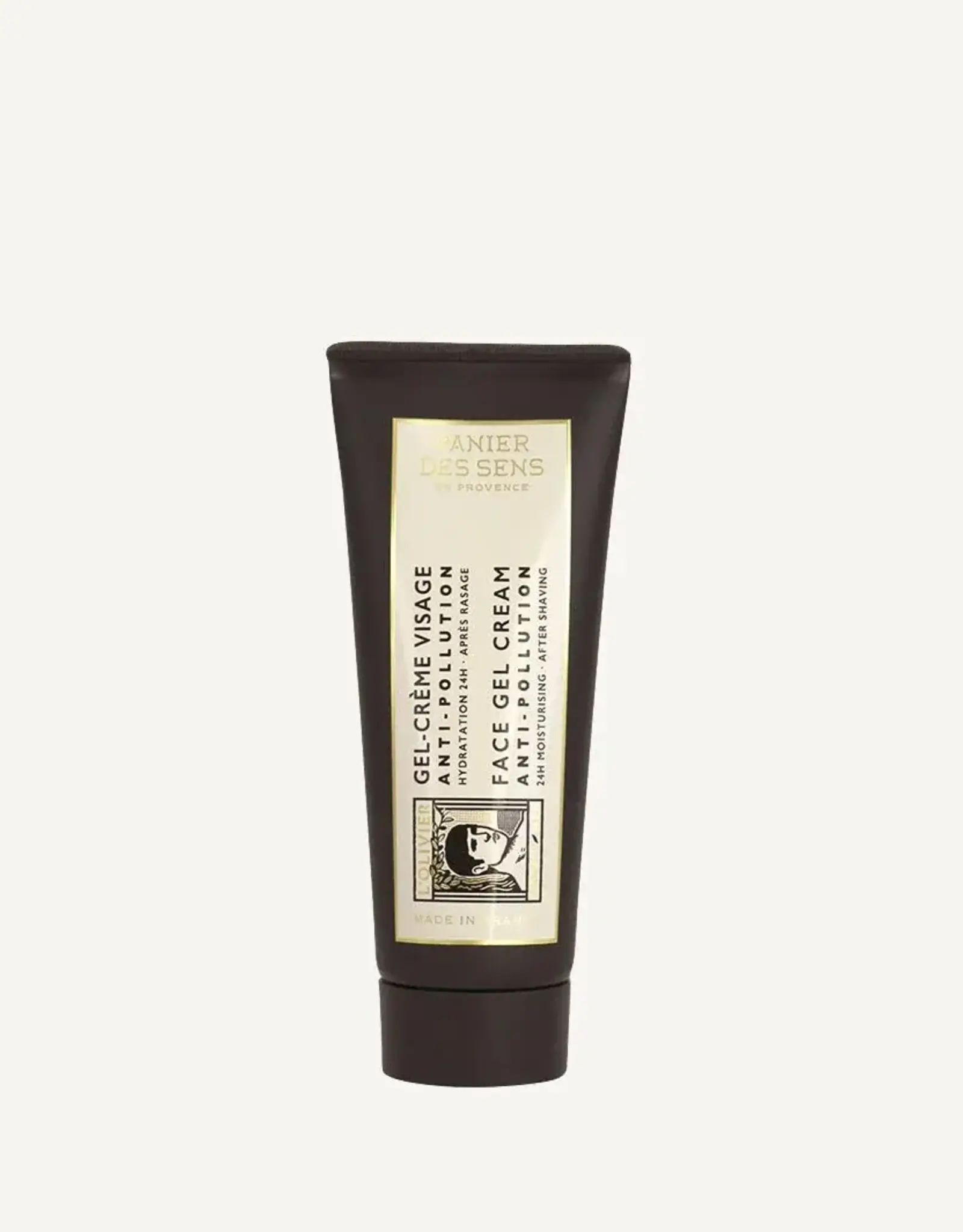 Gel - crème visage homme - Olivier