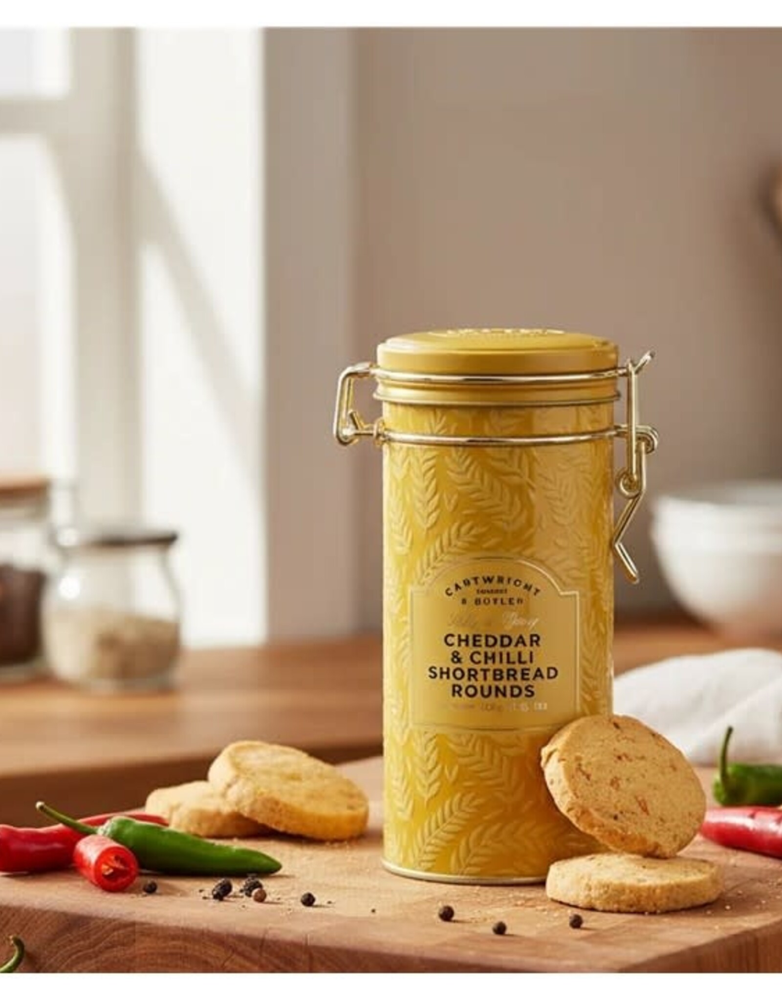 Boite Biscuit Shortbread Cheddar Chili