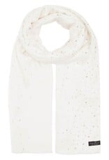 V. FRAAS Foulard ivoire & brillant