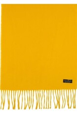 V. FRAAS Foulard cashmink uni - Jaune miel
