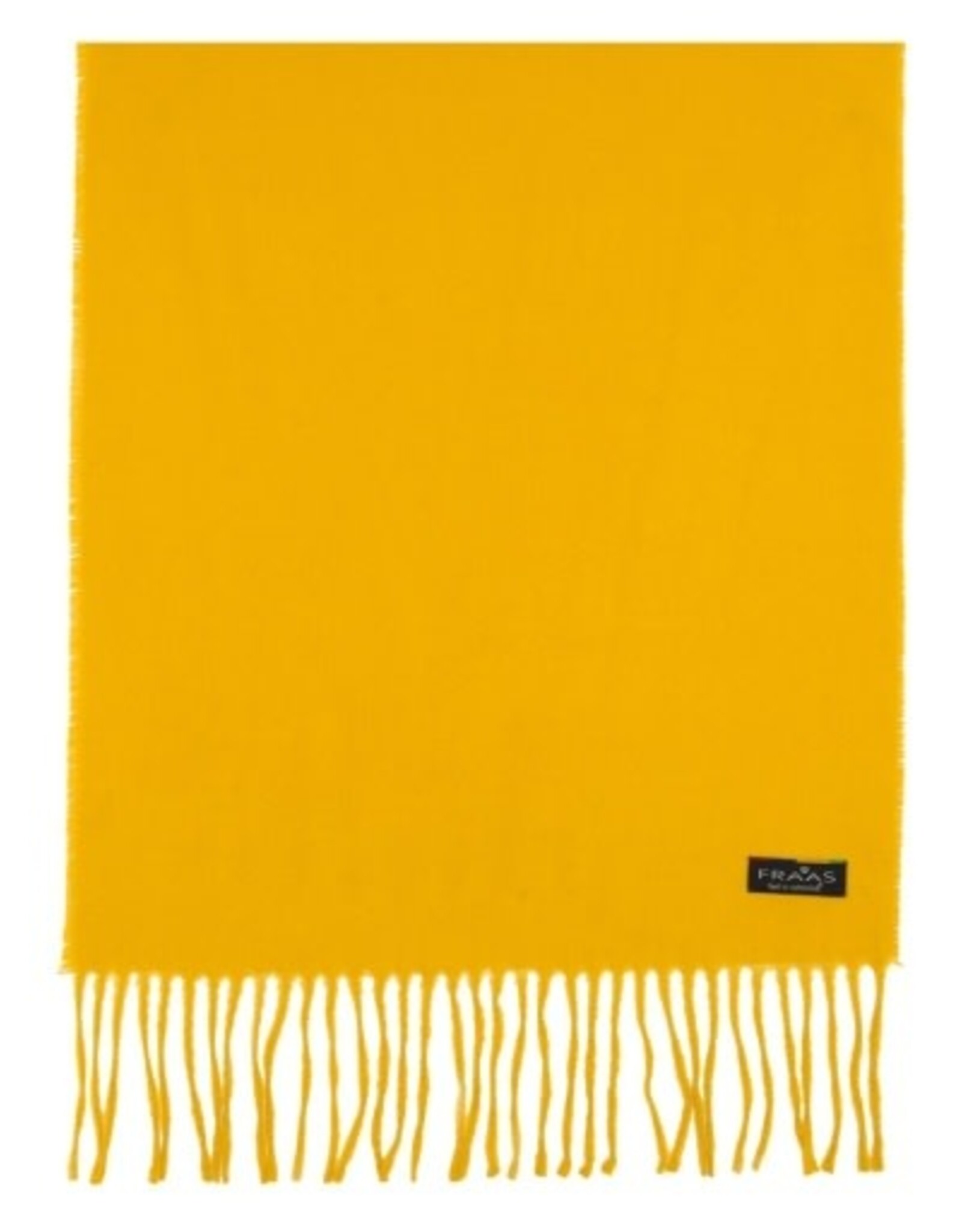 V. FRAAS Foulard cashmink uni - Jaune miel