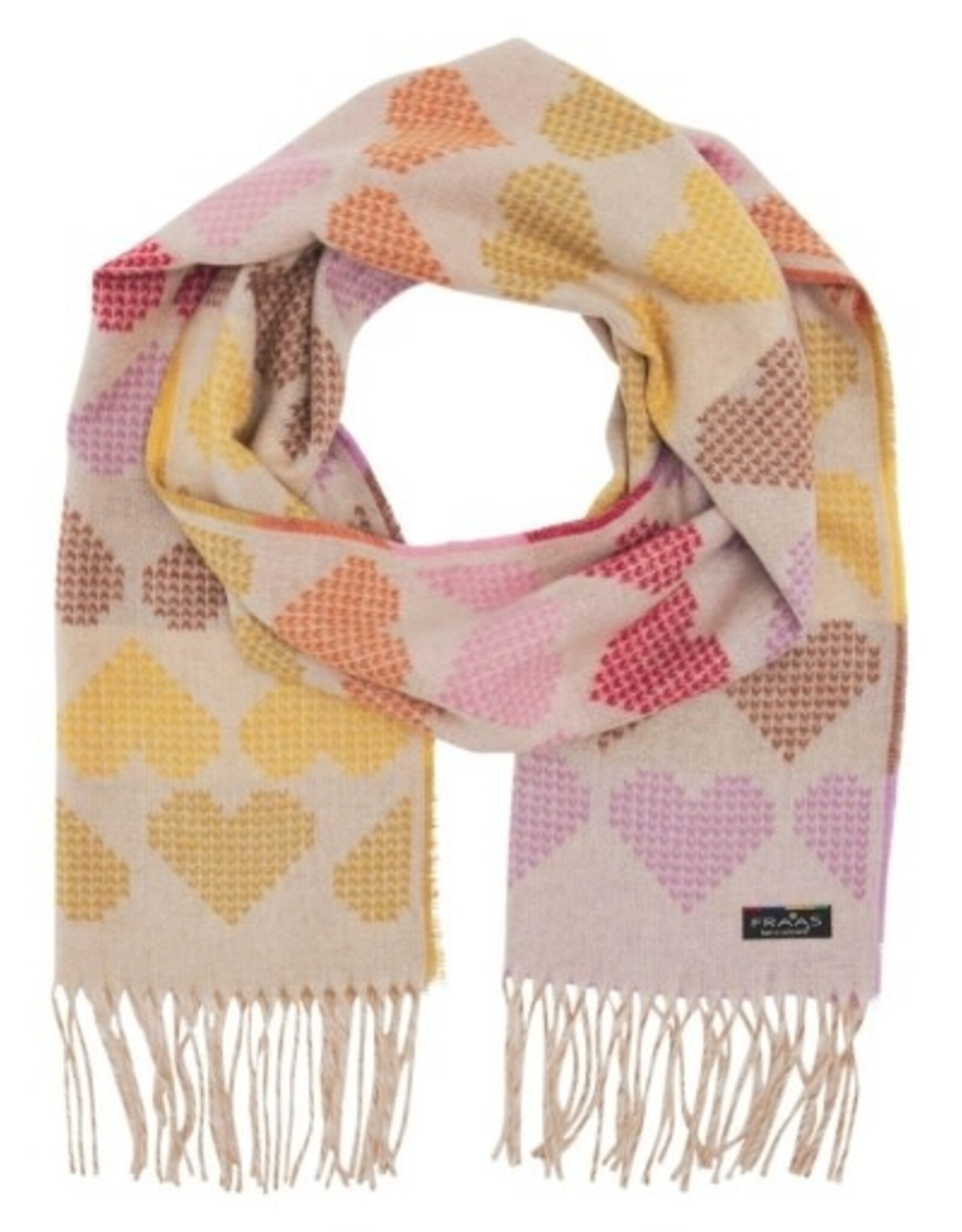 V. FRAAS Foulard coeur - Multi