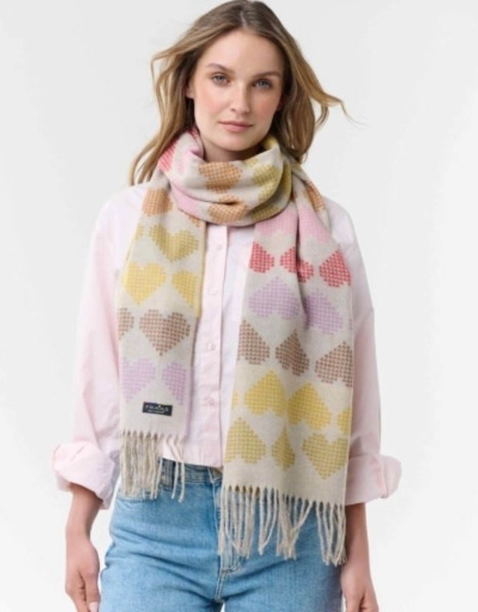 V. FRAAS Foulard coeur - Multi