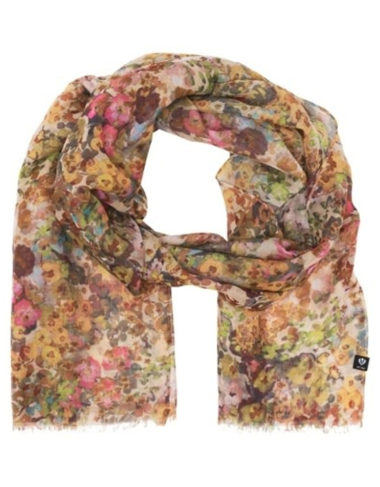 V. FRAAS Foulard léger Mille fleurs  -  Multi