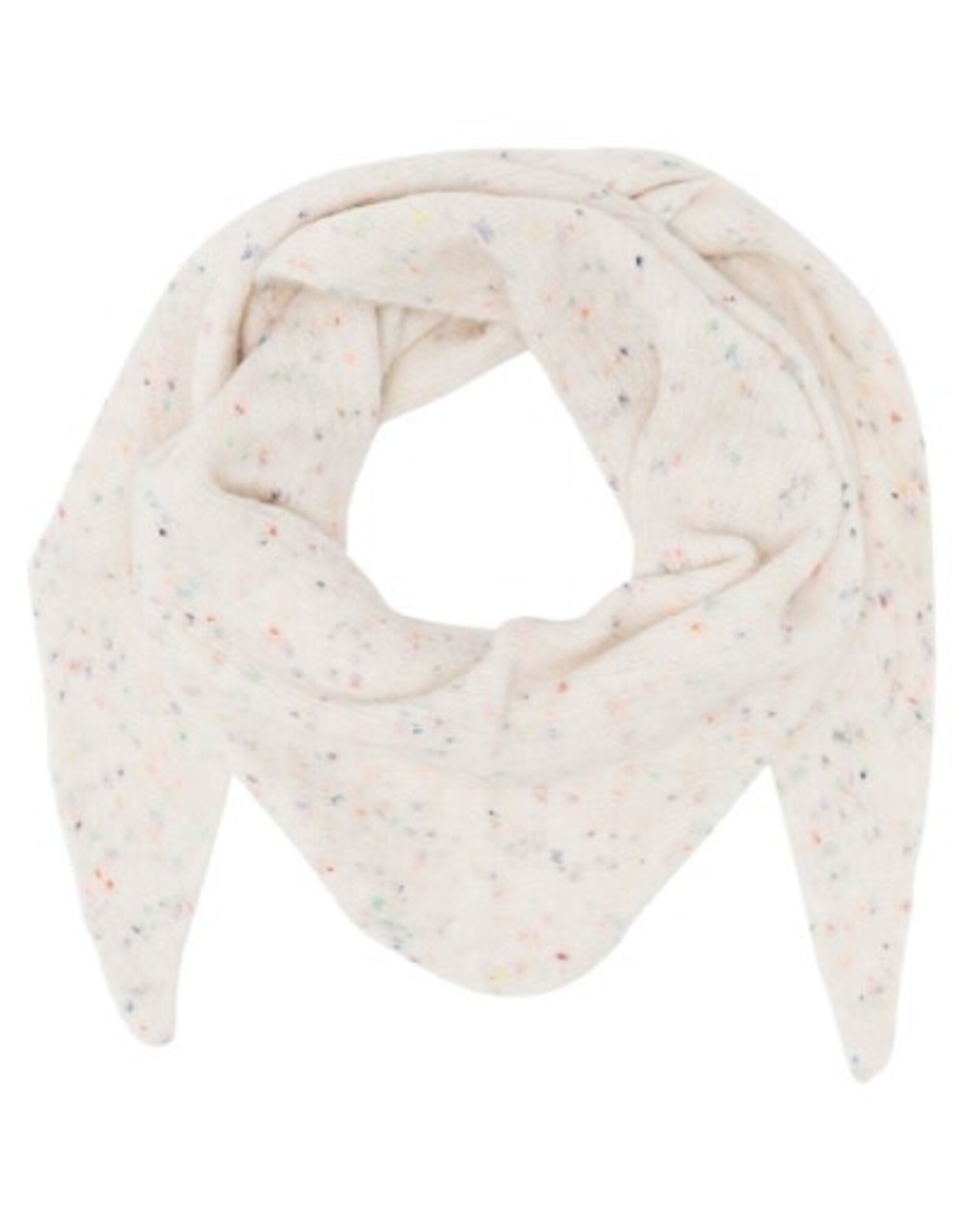 V. FRAAS Foulard en pointe tricot - chinée multi